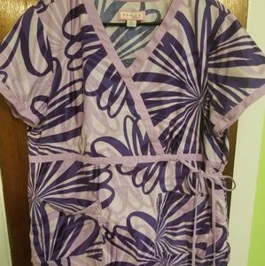Koi scrub top